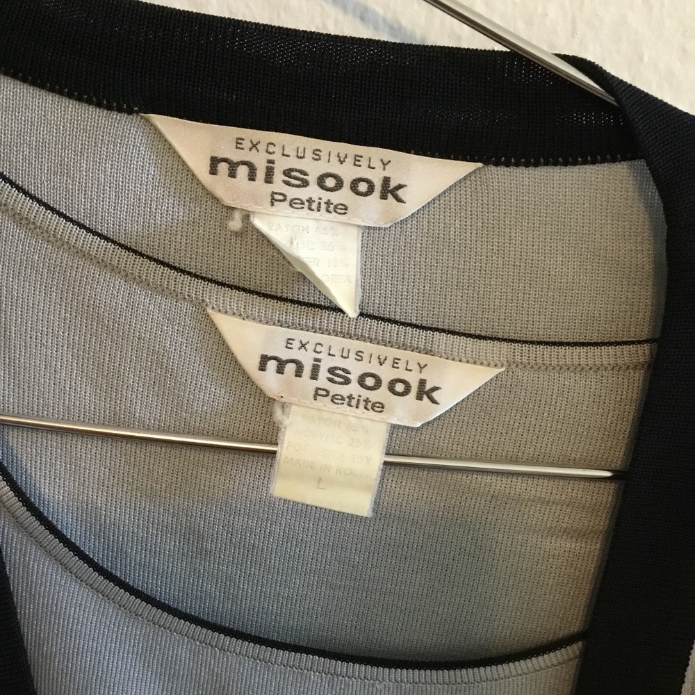 Misook 2 piece set size Petite XL, new without tag